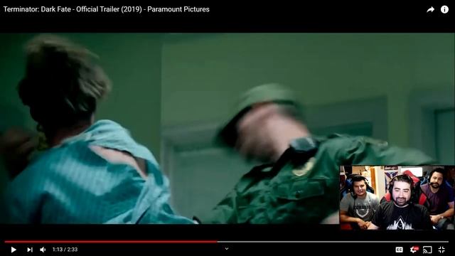 Terminator: Dark Fate Trailer #2 - Angry Reaction! смотреть онлайн