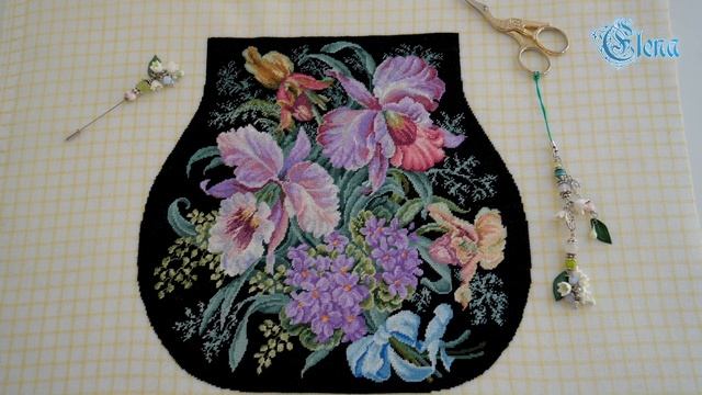 Королевские орхидеи от Алены Григорьевой. Готовая работа. смотреть онлайн