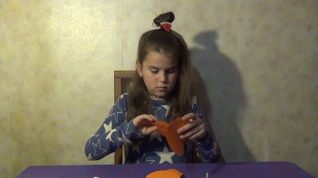 Поделка  на Halloween. Легко и просто. Hand made toy for Hellowen смотреть онлайн