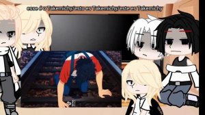 mikey's react to Takemichi||GC||⚠️manga spoilers ⚠️1/2