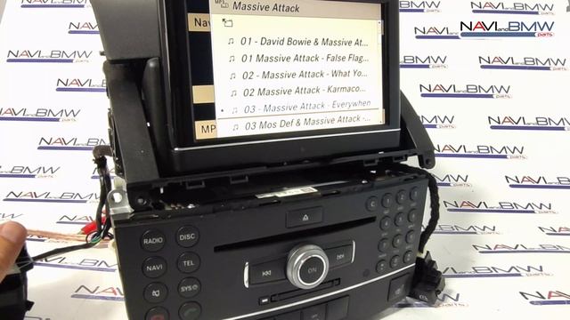 Mercedes C-class pre facelift 204 command NTG4 navigation system upgrade set test NAVIANDBMWPARTS смотреть онлайн