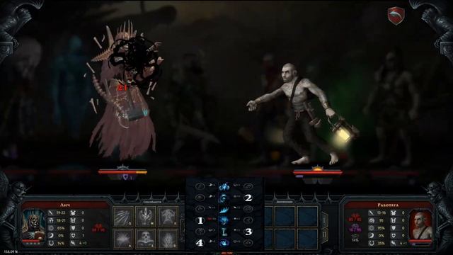 [БЕТА]Гайд по эффективным группам ч.1 Убиваем стрессом | Iratus: Lord of the Dead смотреть онлайн