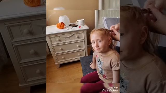 Hairstyle for girls N°3///причёска для девочек смотреть онлайн