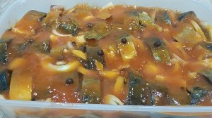 ТОЧНО КРУЧЕ КРАСНОЙ РЫБЫ !!! СКУМБРИЯ с волшебным вкусом тает во ртВкусная скумрия(маринованная).mp4