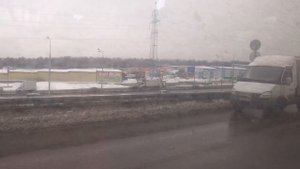 Москва, автобус 804, участок Посёлок Мосрентген - Гипермаркет Ашан