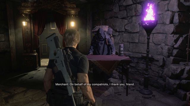 What happens when you finish all of the Merchants requests? | Resident Evil 4 Remake смотреть онлайн