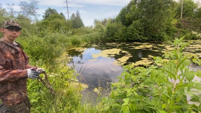 магнитная рыбалка часть  2
