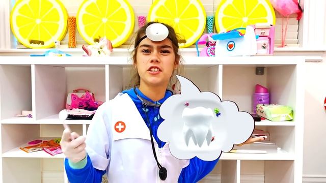 Настя Артём и Мия собираются показать как важно чистить зубы смотреть онлайн