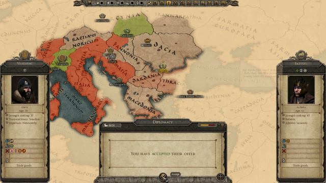 Total War: Attila - Multiplayer Campaign - Gothic Time 2 смотреть онлайн