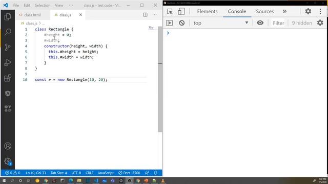 JavaScript Class