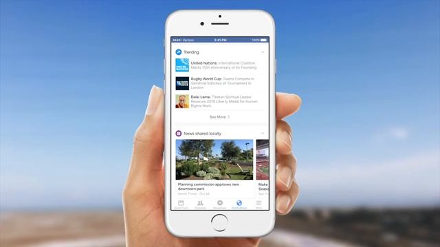 Новые уведомления в Facebook для iOS и Android смотреть онлайн