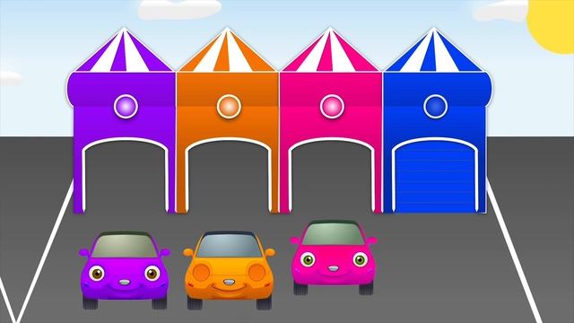 Мультик "Учим Цвета с машинками" смотреть онлайн