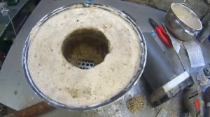 как сделать простейший горн для плавки металлов