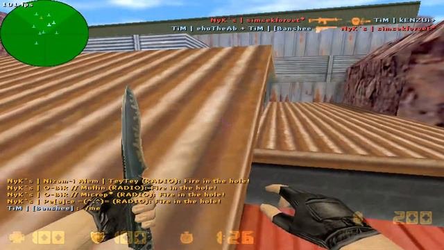 Cs 1.6 16vs16 MAÇ De_nuke