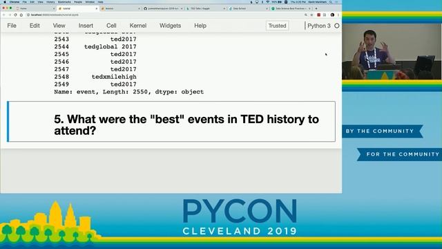 Data Science Best Practices with pandas (PyCon 2019)