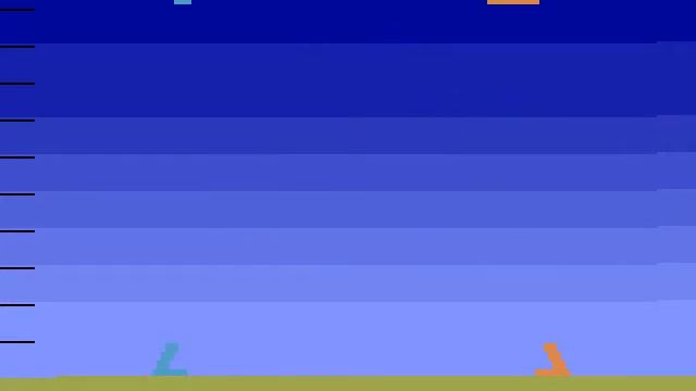 Air-Sea Battle [Atari 2600] (1977) gameplay смотреть онлайн