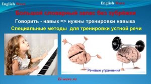 Английский язык. Почему, зная 18 000 английских слов, она НЕ могла говорить?