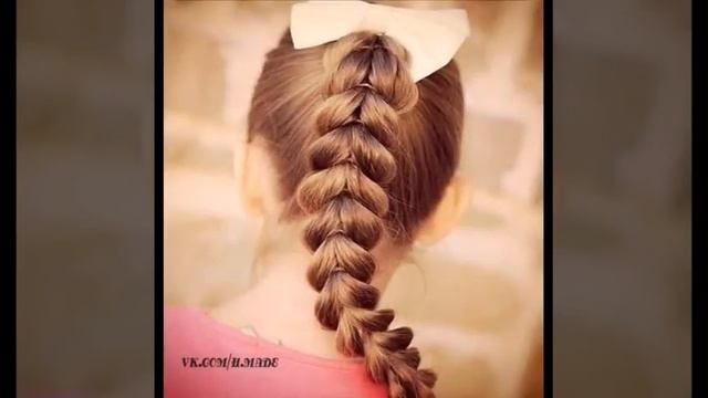 Оригинальные прически для праздника.Original hairstyles for the holiday.