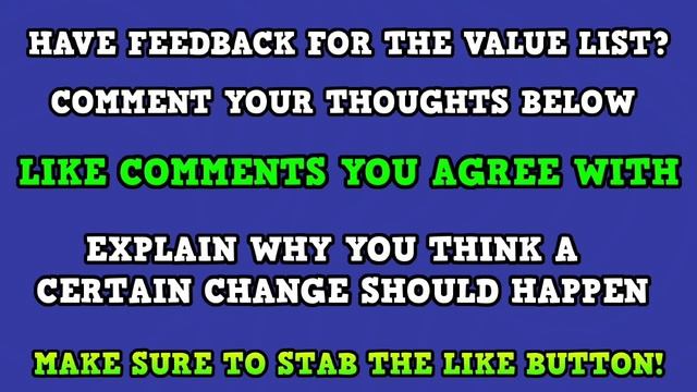 ROBLOX ASSASSIN VALUE LIST FEEDBACK AUGUST 2020 [ZICKOI] смотреть онлайн