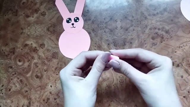 Поделка на Пасху - Кролик//Crafts for Easter. Поделки из бумаги. смотреть онлайн