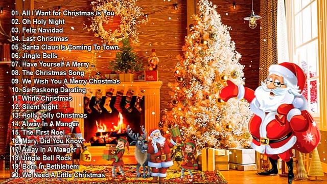 BoneyM ,Mariah Carey,Celine Dion, Michael Buble, Jose Mari Chan - Best Classic Christmas Songs 2023 смотреть онлайн