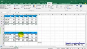 How to get max or min of visible cells only in Excel