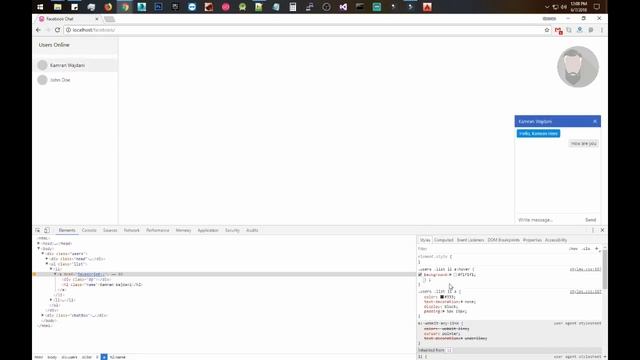 Create Facebook Like Chat with Firebase + jQuery Part 2 (Urdu/Hindi) смотреть онлайн