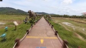 Хайнань. Парк динозавров. Paddy Field National Park
