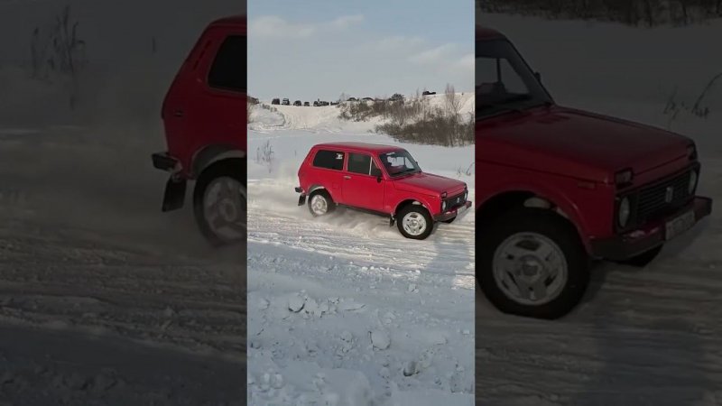 Нива может Боком! #одержимые #offroad #дрифт #нива