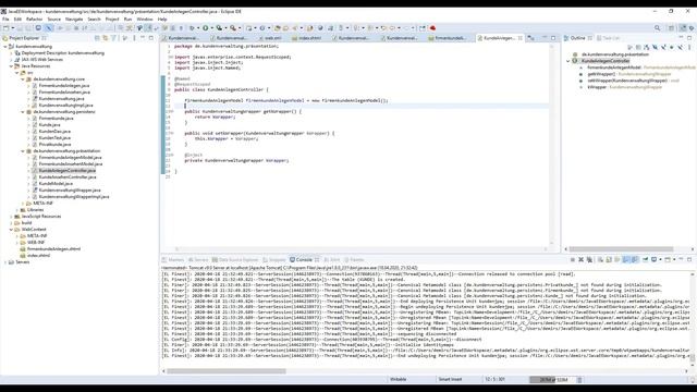10. Java EE Grundlagen-Tutorial - Programmierung der Präsentationsschicht mit JSF, Teil 1