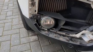 Peugeot 5008 fog light change