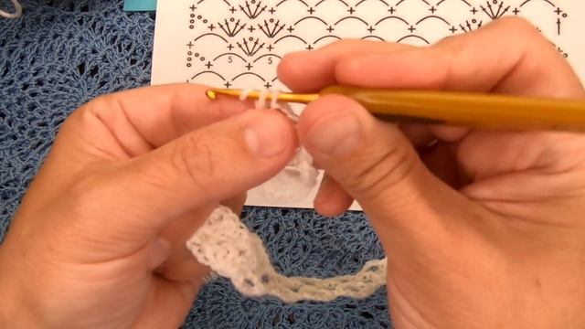 Ниспадающий ПЛАТОК для ХРАМА , Вязание КРЮЧКОМ ( шаль № 343) смотреть онлайн