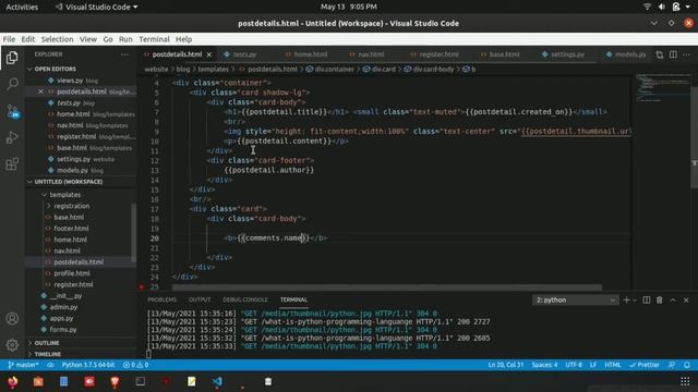 How To Create Comment System In Django  | Django Course In Tamil