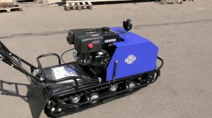 Мотобуксировщик Лидер 1К, 15 л.с., на короткой базе. Особенности короткой базы. Обзор.