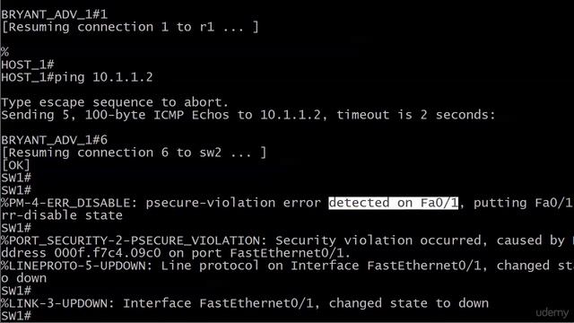 029 Memory 8 Port Security Static Lab Begins смотреть онлайн