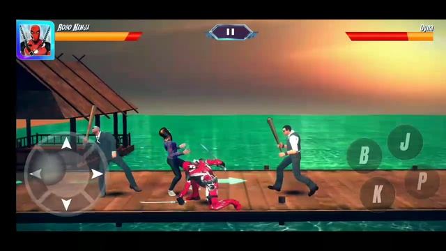 Super Hero Ninja Battle street fighting robot game play смотреть онлайн