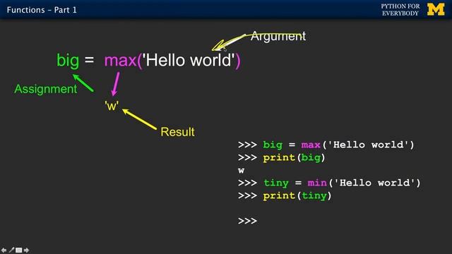 Python For Everybody: Using Functions