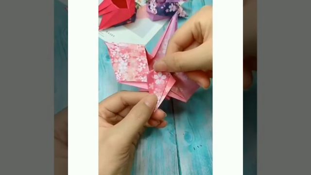 Сделать разные вещи из бумаги || как сделать самолёт,цветок, лягушка,ёлка из бумаги? || оригами ✈?? смотреть онлайн