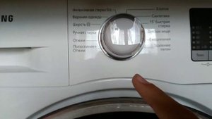 Обзор стиральной машины Samsung WF60F4ECW2W 2013 года выпуска.