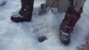 Зимняя рыбалка на Ангаре