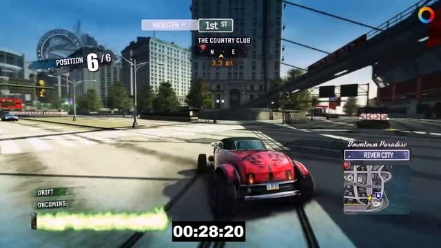 Burnout Paradise Remastered за минуту смотреть онлайн