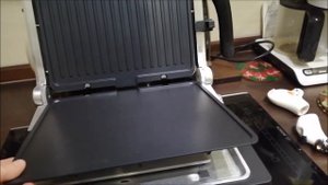 Приготовление мяса на гриле! Обзор электрогриля kitfort KT-1636