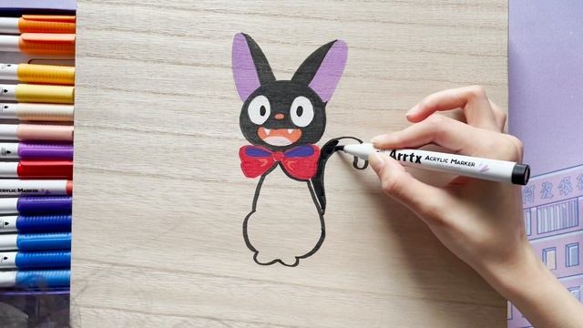 What can these Acrylic Markers do??? [ ARRTX MARKER REVIEW] смотреть онлайн