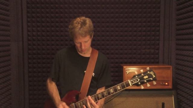 Glen Kuykendall SLIDE on a 1962 Gibson "Ebony Block" Les Paul SG & Trainwreck Express Amp смотреть онлайн