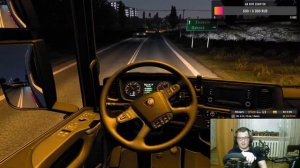 ETS 2- ВЕРСИЯ ИГРЫ 1.41  - КАТАЕМ НА РУЛЕ ARTPLAYS V-1200