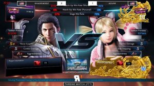 [TEKKEN 7] 👑 Shadow20z (Claudio) vs Azure (Lucky Chloe) FT7 - NA RENEGADE #6