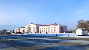 Магнитогорский вокзал, площадь Привокзальная, улица Вокзальная, Ленинский район (30.01.2022)