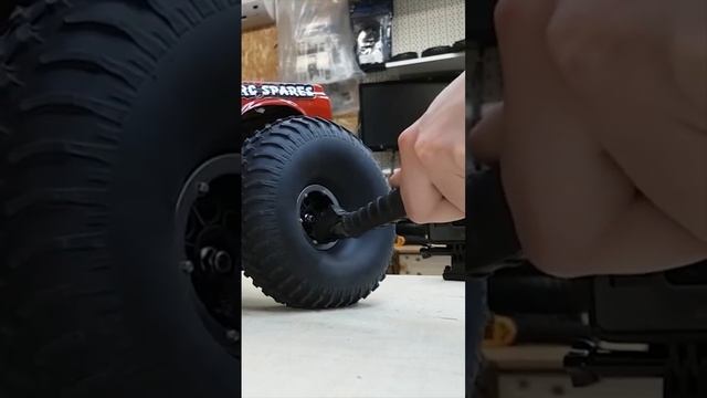 Inflatable Rc car tire boooom