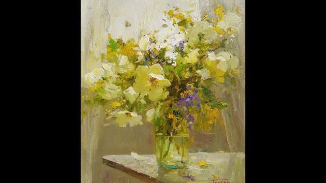 @taalay_art, Taalaibek Musurmankulov: A Collection Of  Works/FLOWERS