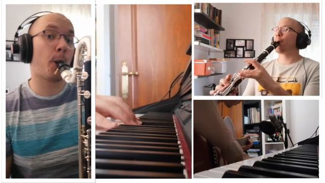 Clocks Coldplay - clarinet version смотреть онлайн